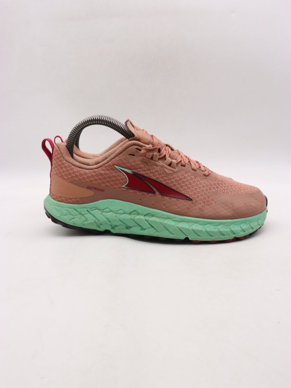 Altra Outroad Women's Size 8 Dusty Pink Mint Green Trail Running Shoes Sneakers